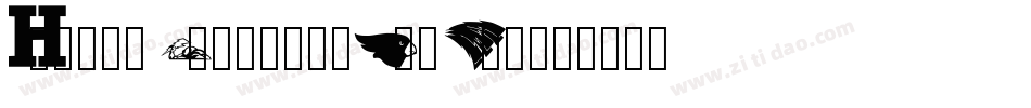 High School USA Seri字体转换